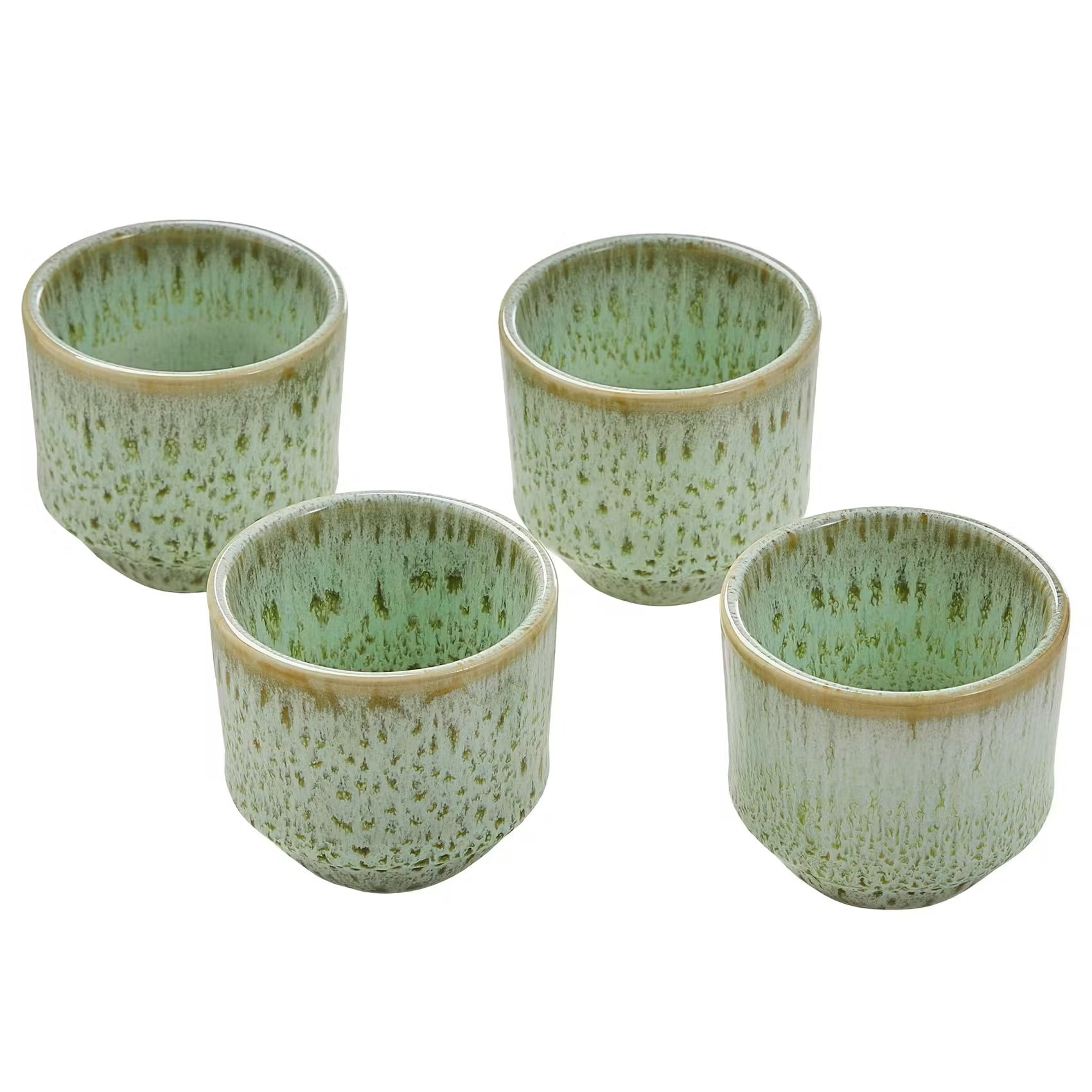TAVIRA Espressobecher 6er-Set - Grün