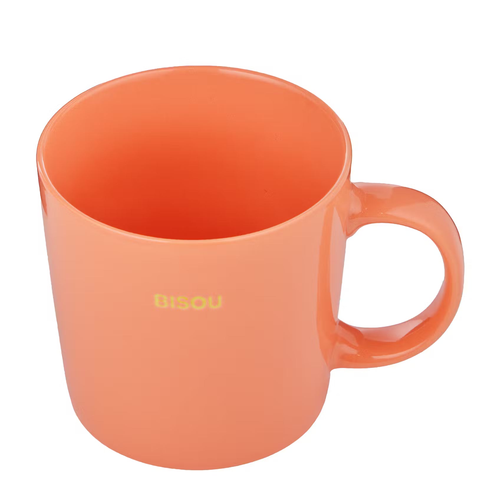 GOOD VIBES Tasse Bisou - Porzellan - Orange