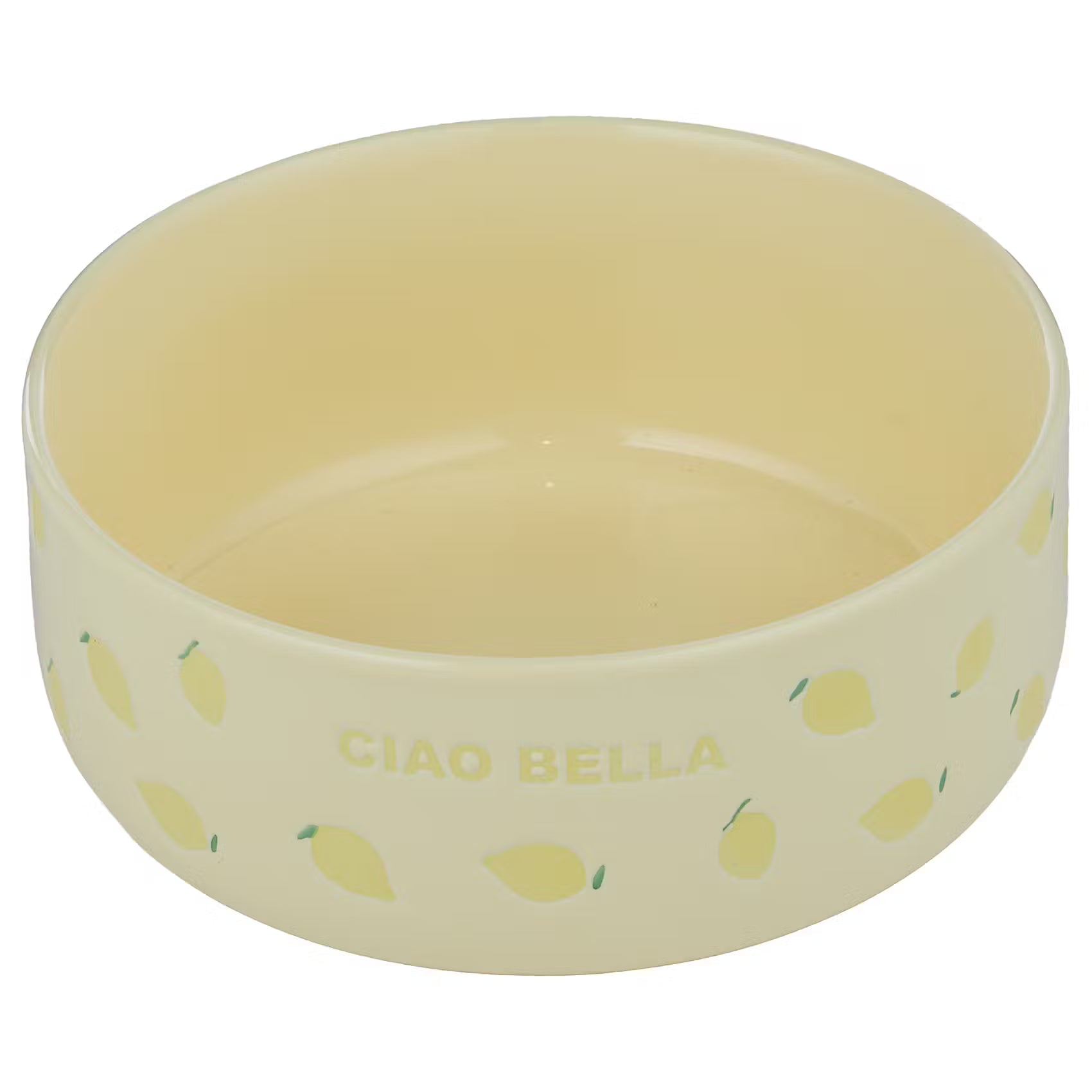 GOOD Schüssel VIBES Ciao Bella - Porzellan - Pastellgelb