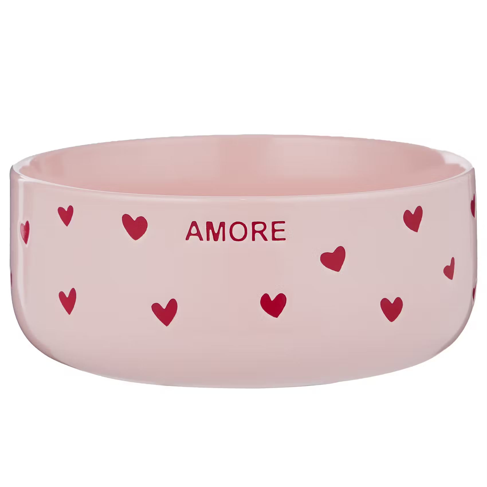 GOOD Schüssel VIBES Amore - Porzellan - Rosa