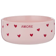 GOOD Schüssel VIBES Amore - Porzellan - Rosa