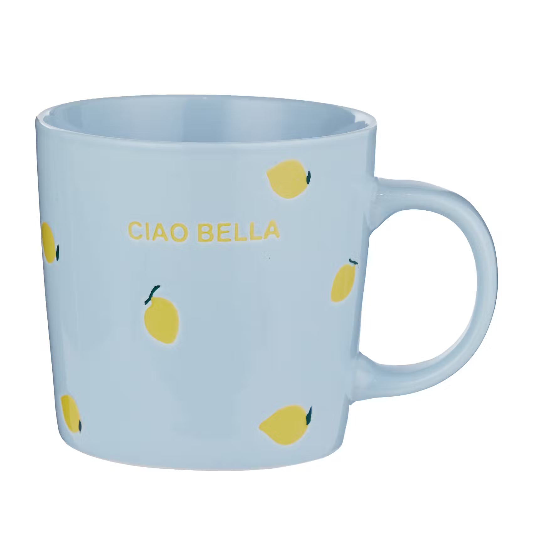 GOOD VIBES Tasse Ciao Bella - Porzellan - Hellblau