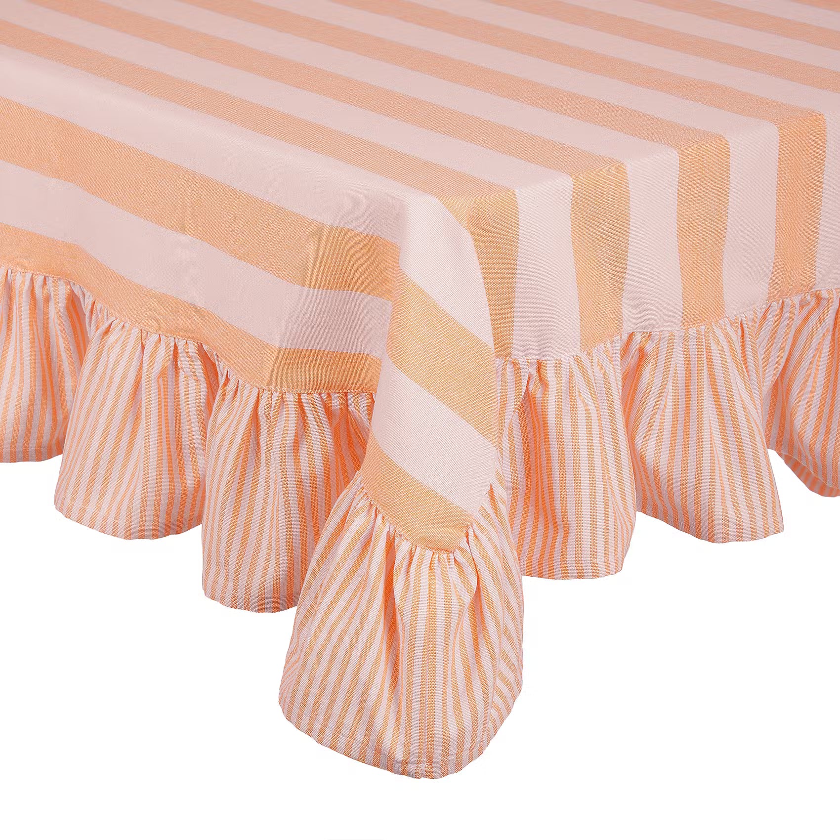 LITTLE ITALY Tischdecke - Baumwolle - Orange - 300 x 170 cm