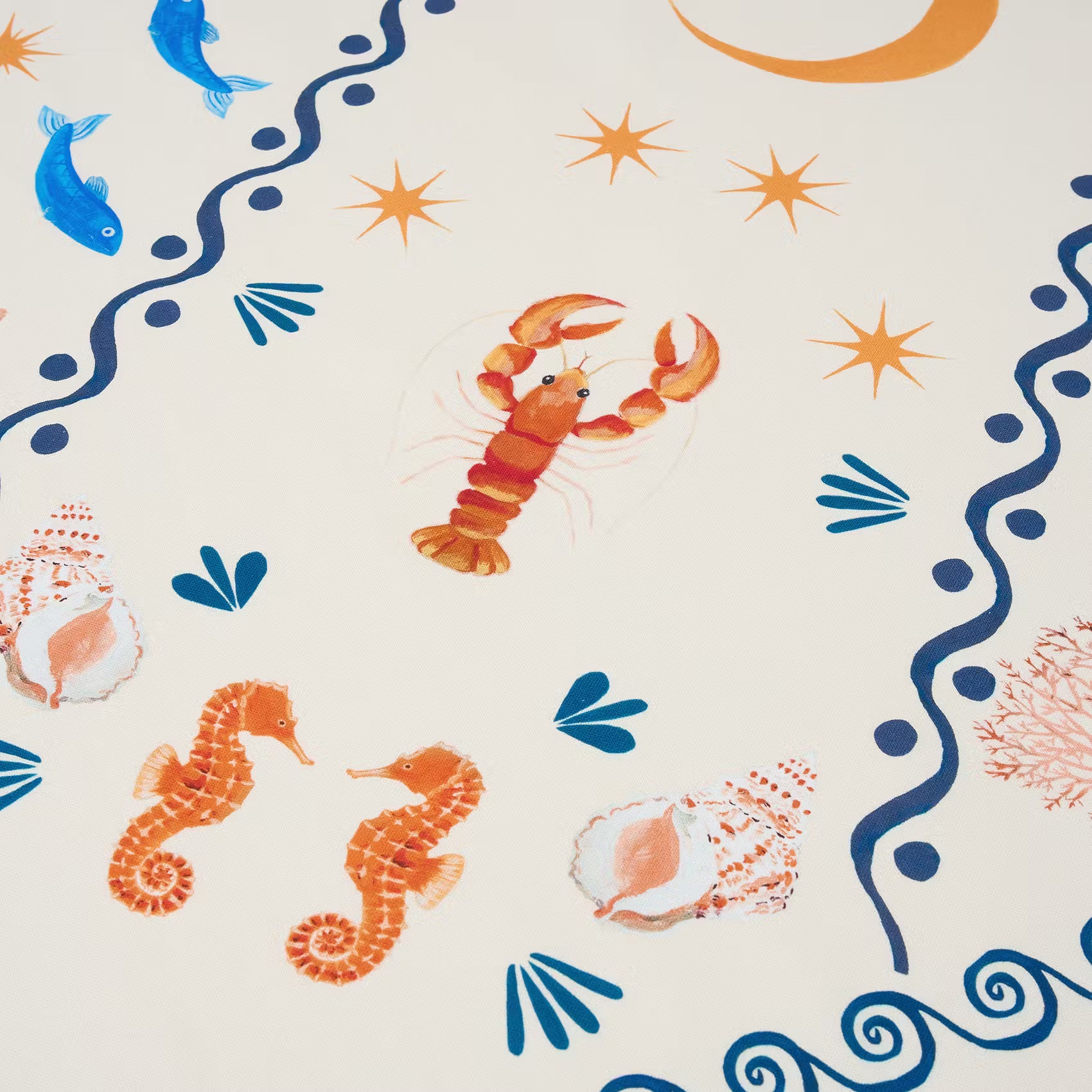 CORAL COAST Tischdecke - Baumwolle - Bunt - 250 x 160 cm