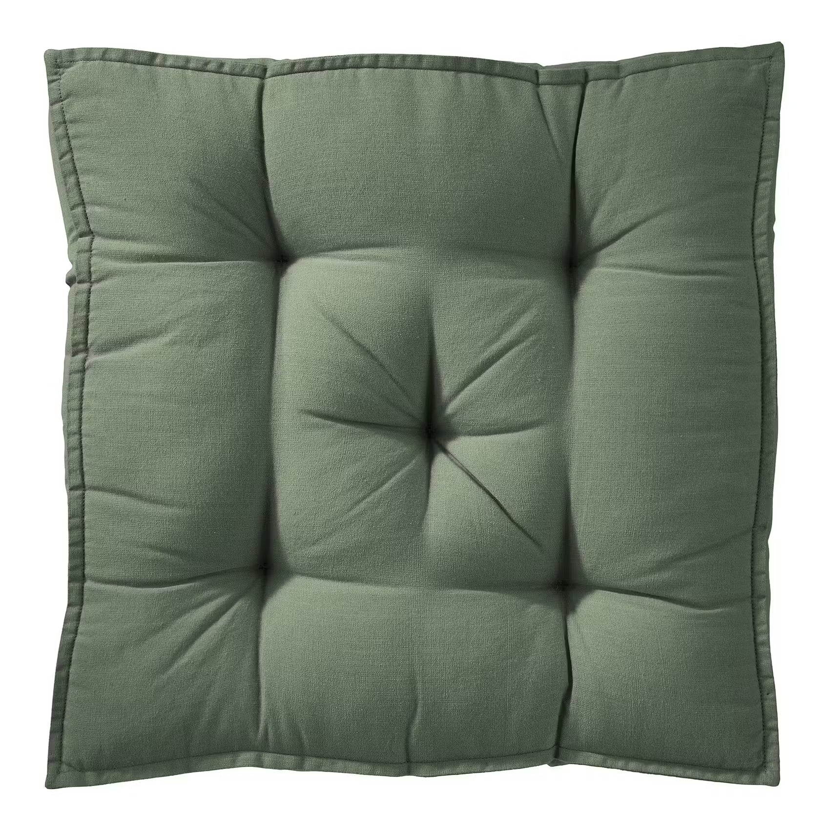 SOLID Sitzkissen  - Baumwolle / Polyester - Olivgrün