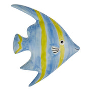 CORAL COAST Deko-Fisch - Steingut - Blau