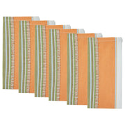 SUPPER CLUB Serviette 6er-Set - Baumwolle - Bunt