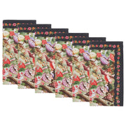 FUNGHI & FLOWERS Serviette 6er-Set