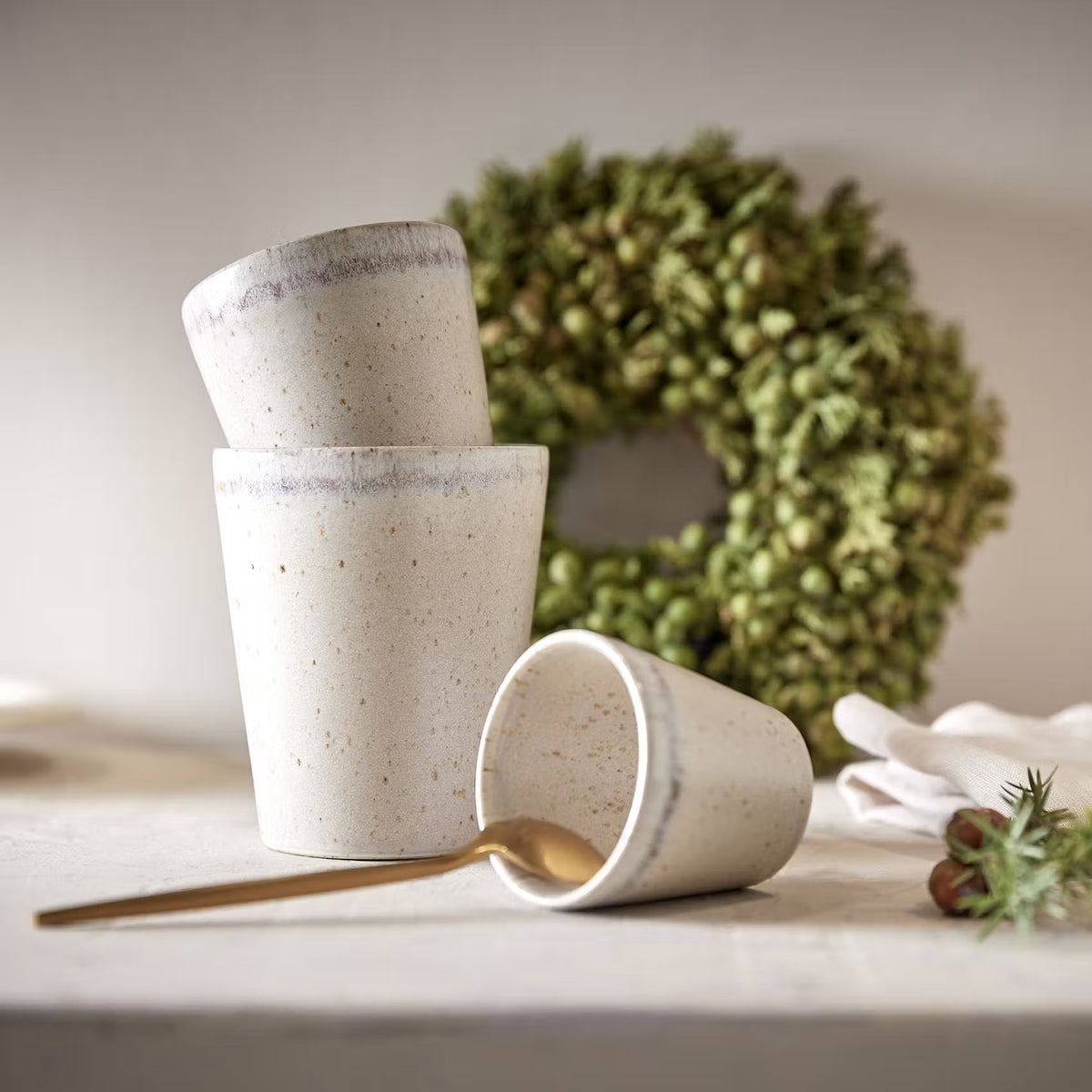 ARTISAN Latte Macchiato Tasse 6er-Set – Einzigartige Unikate – BUTLERS