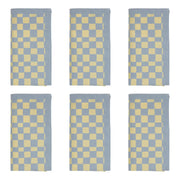 CHECKER STYLE Serviette 6er-Set