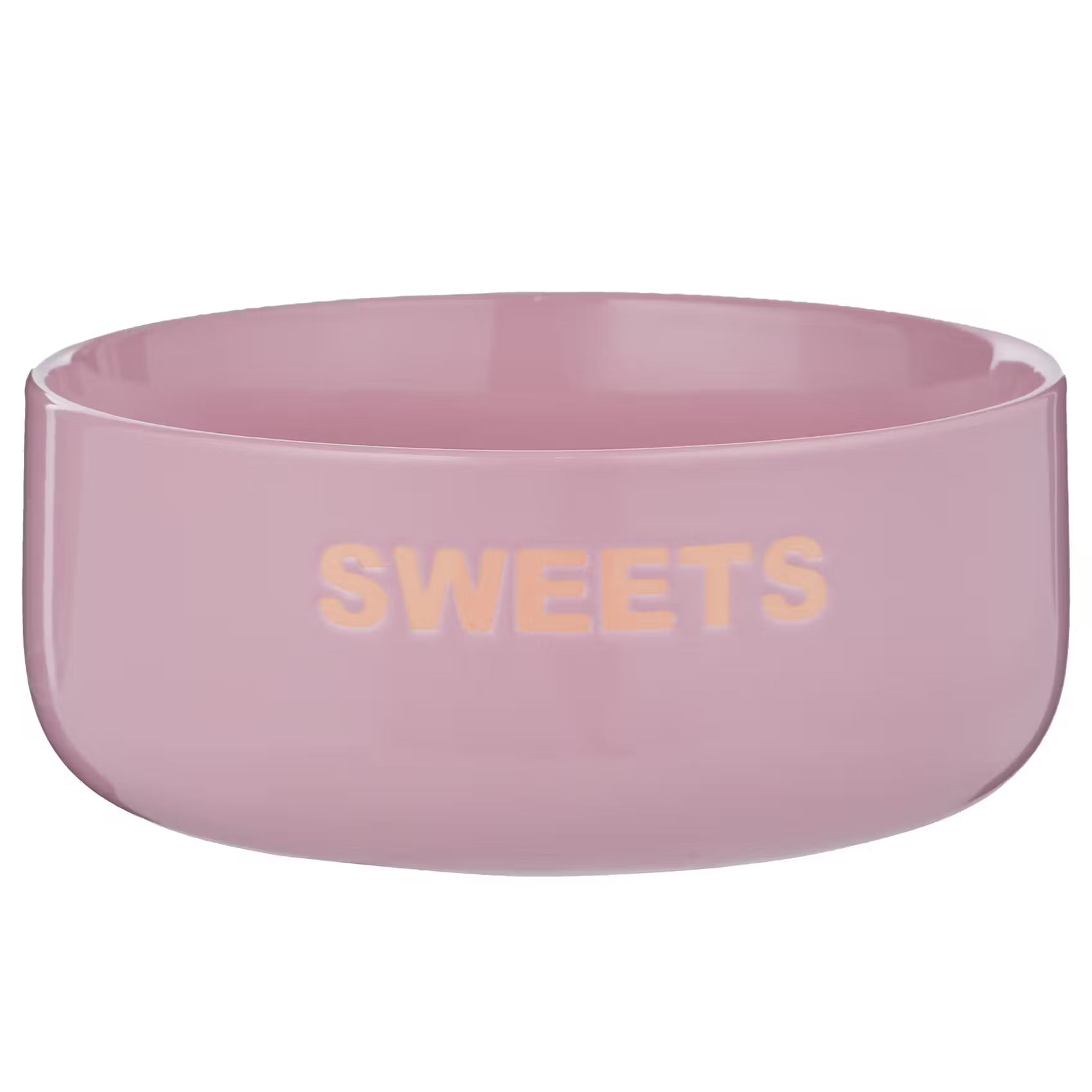 GOOD VIBES Schüssel Sweets 4er-Set - Porzellan - Pink