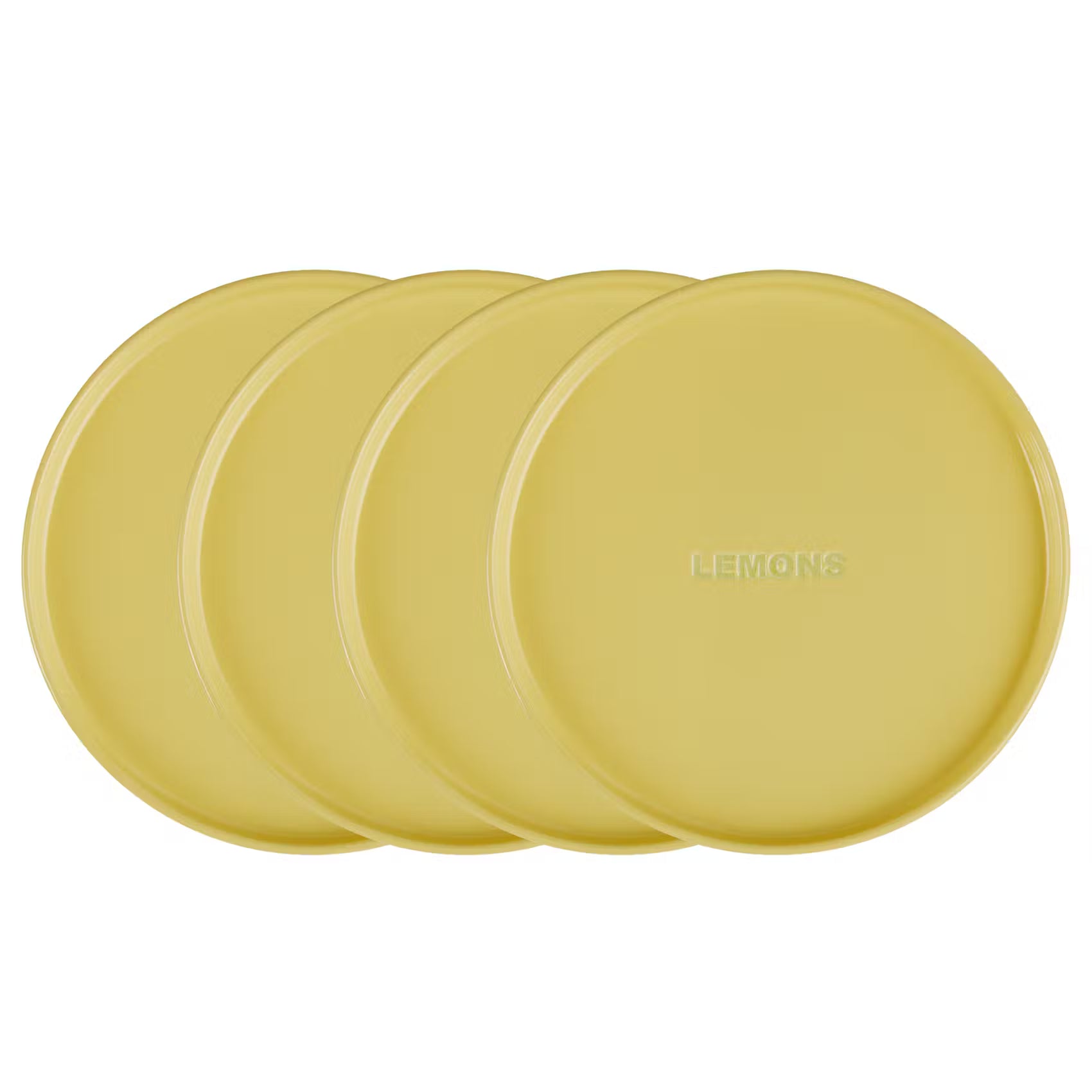 GOOD VIBES Teller Lemons 4er-Set