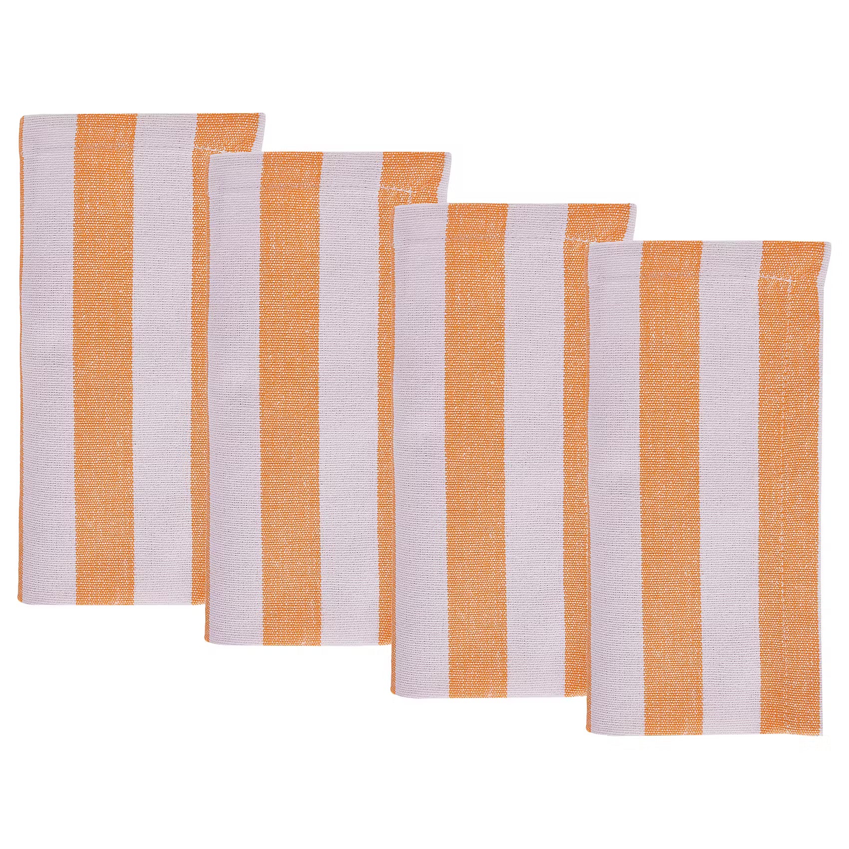 LITTLE ITALY Serviette 4er-Set - Baumwolle - Orange