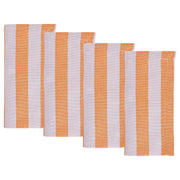 LITTLE ITALY Serviette 4er-Set - Baumwolle - Orange