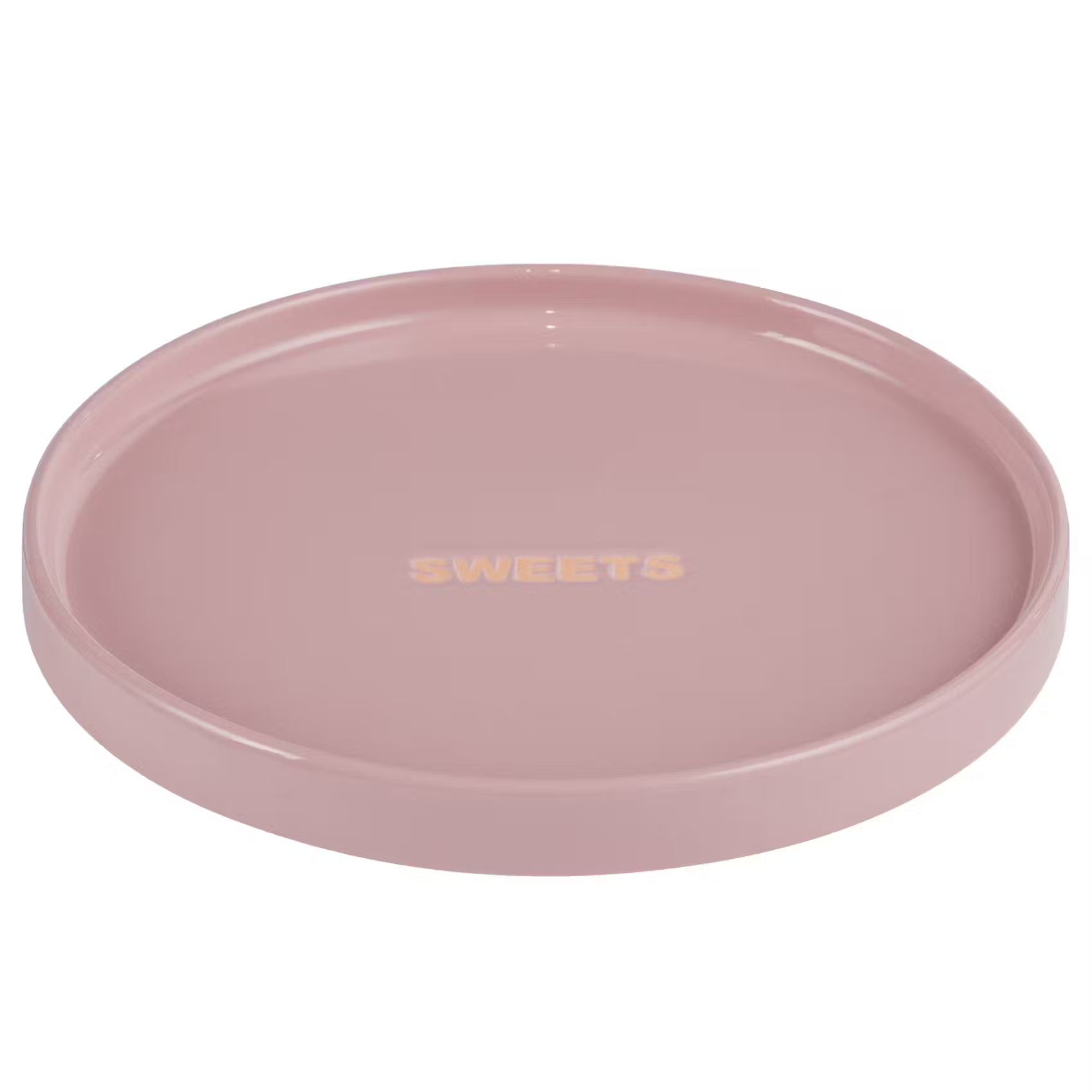 GOOD VIBES Teller Sweets 4er-Set - Porzellan - Lila