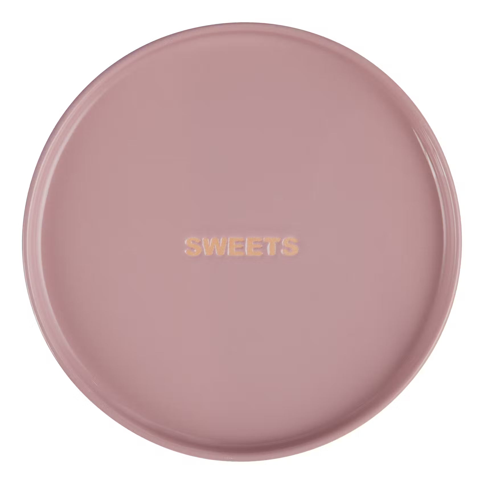 GOOD VIBES Teller Sweets 4er-Set - Porzellan - Lila