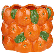 NARANJA Blumentopf Orange - Keramik - Orange