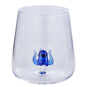 SUNNY JOY Trinkglas Oktopus - Borosilikatglas - Transparent