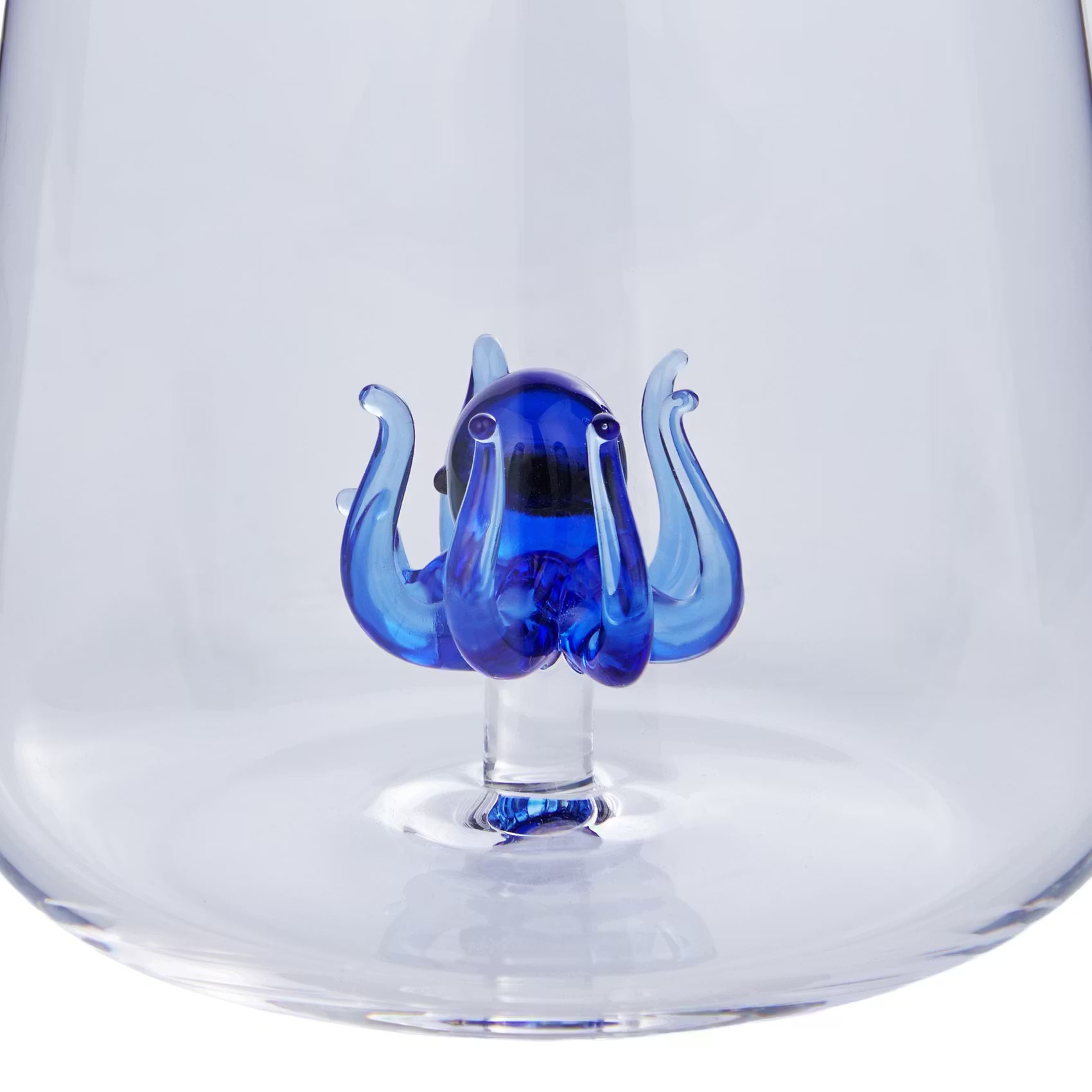 SUNNY JOY Trinkglas Oktopus - Borosilikatglas - Transparent