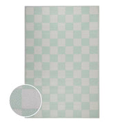 COLOUR CLASH In-/Outdoorteppich Karo