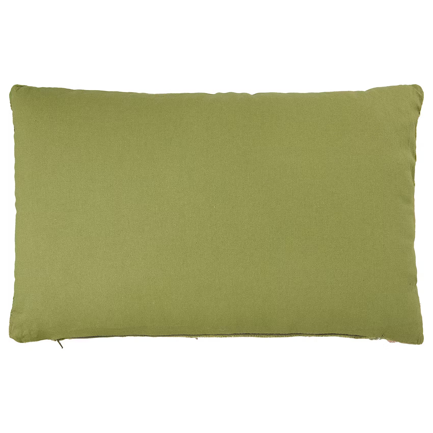 BOHEMIAN Kissen Floral - Baumwolle - Grün