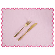 SUMMER CHEER Tischset - Baumwolle - Rosa/Pink