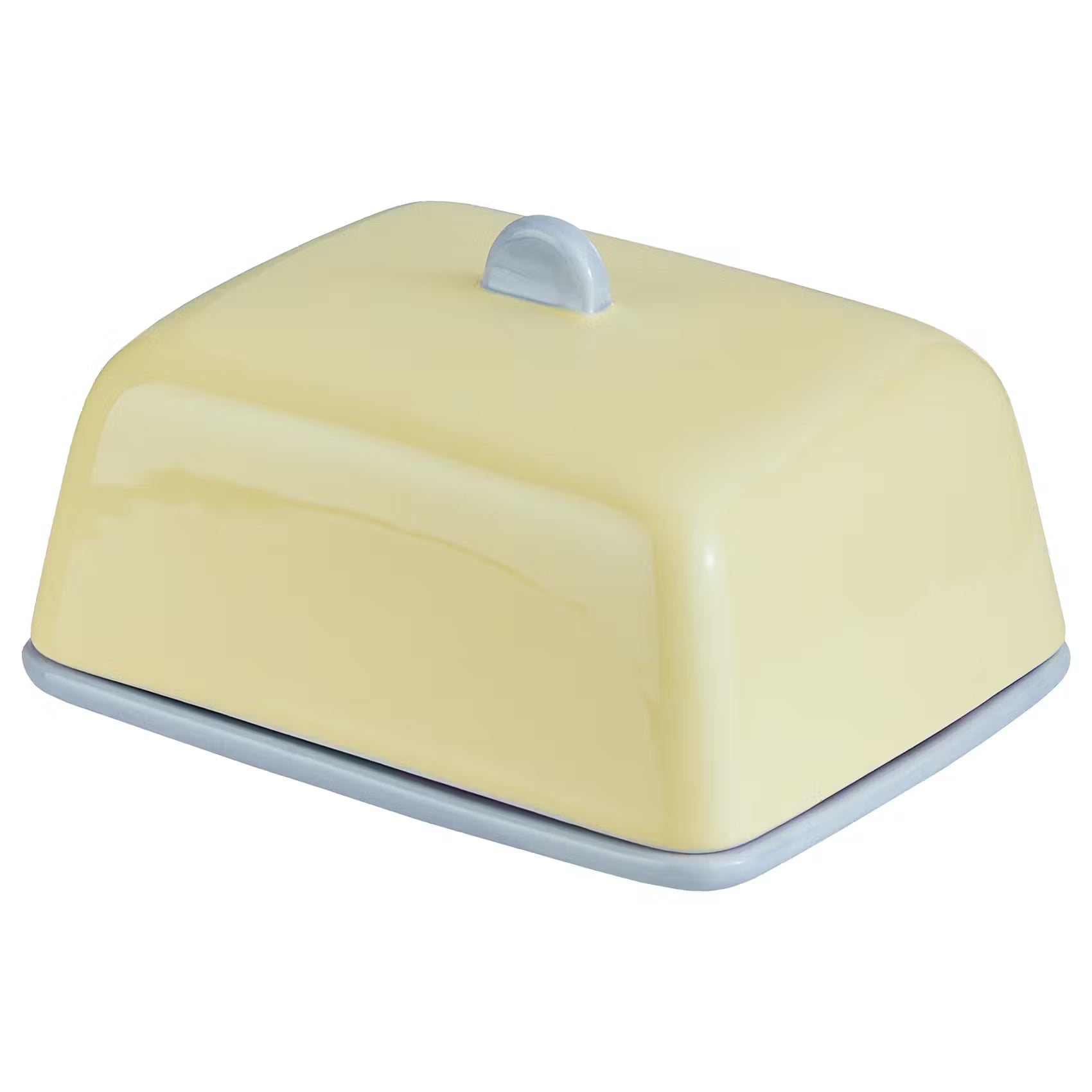 BUTTER Butterdose - Keramik - Gelb