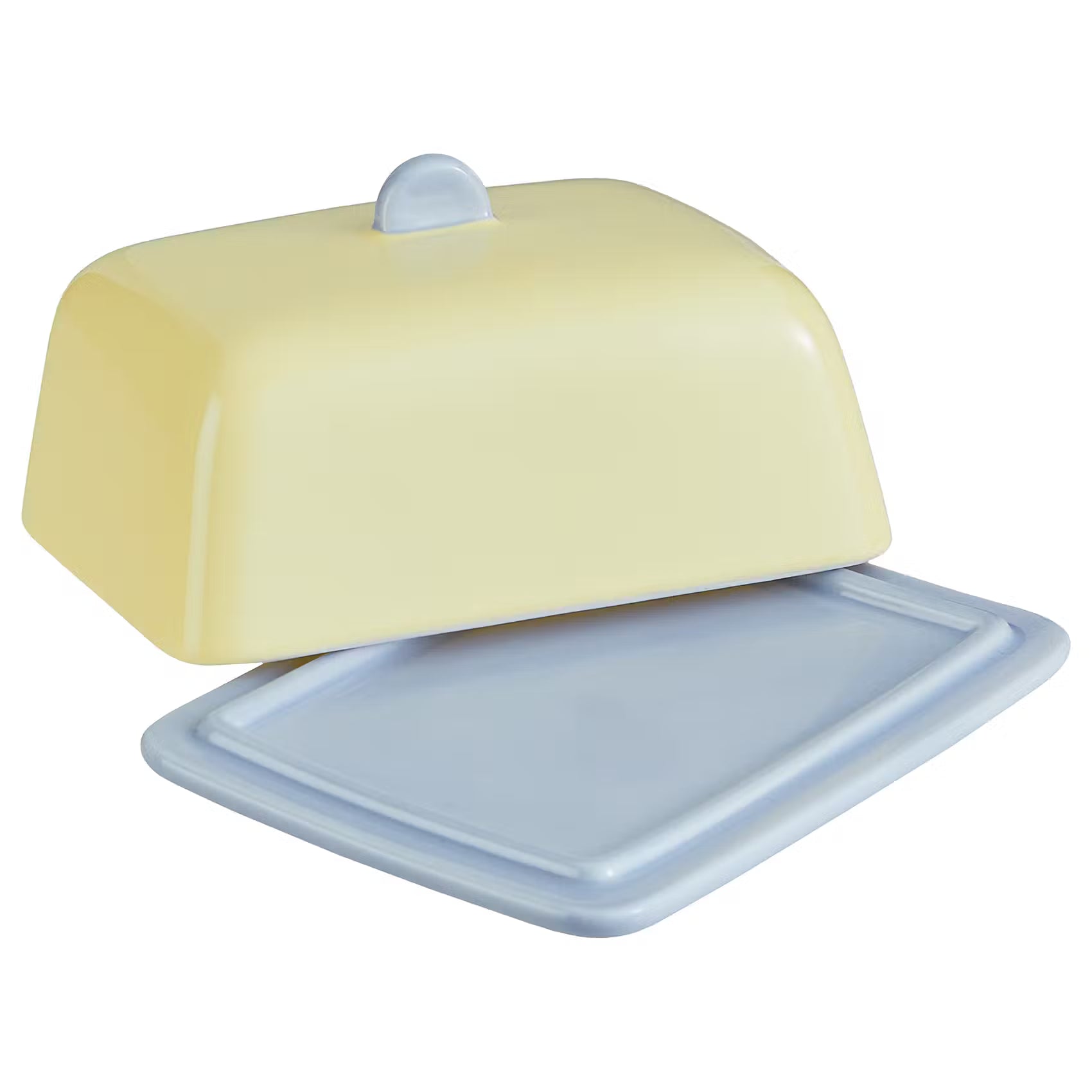 BUTTER Butterdose - Keramik - Gelb