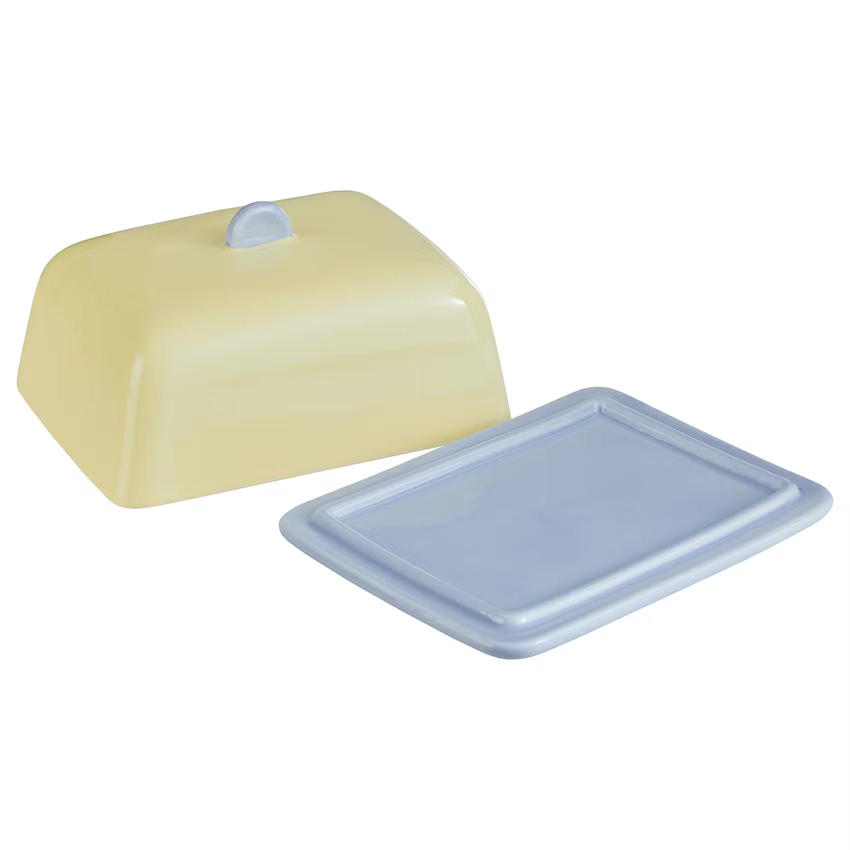 BUTTER Butterdose - Keramik - Gelb