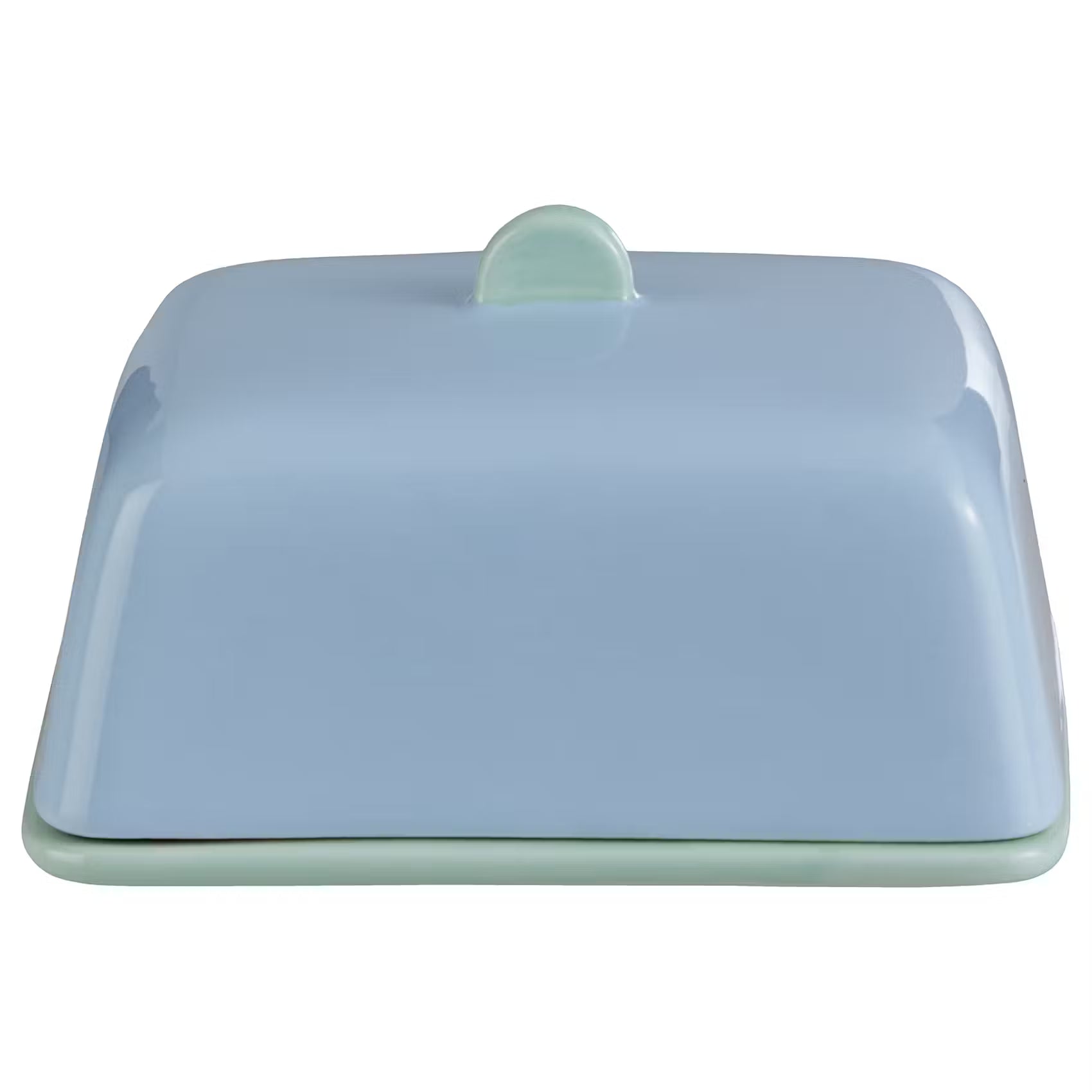 BUTTER Butterdose - Keramik - Blau
