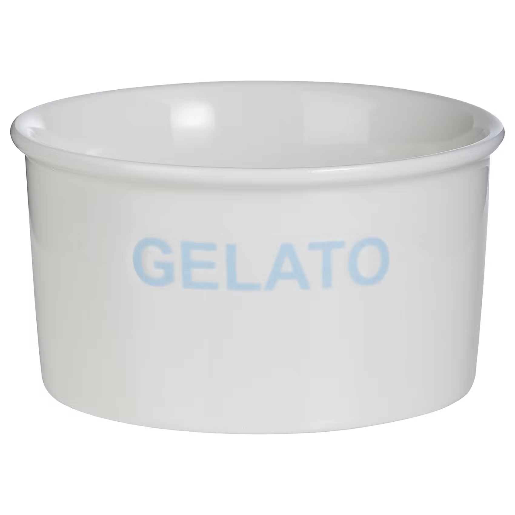 GELATO Eisbecher GELATO - Porzellan - Weiß / Hellblau