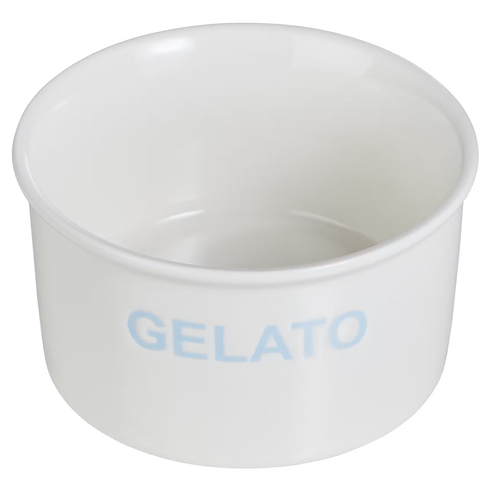 GELATO Eisbecher GELATO - Porzellan - Weiß / Hellblau