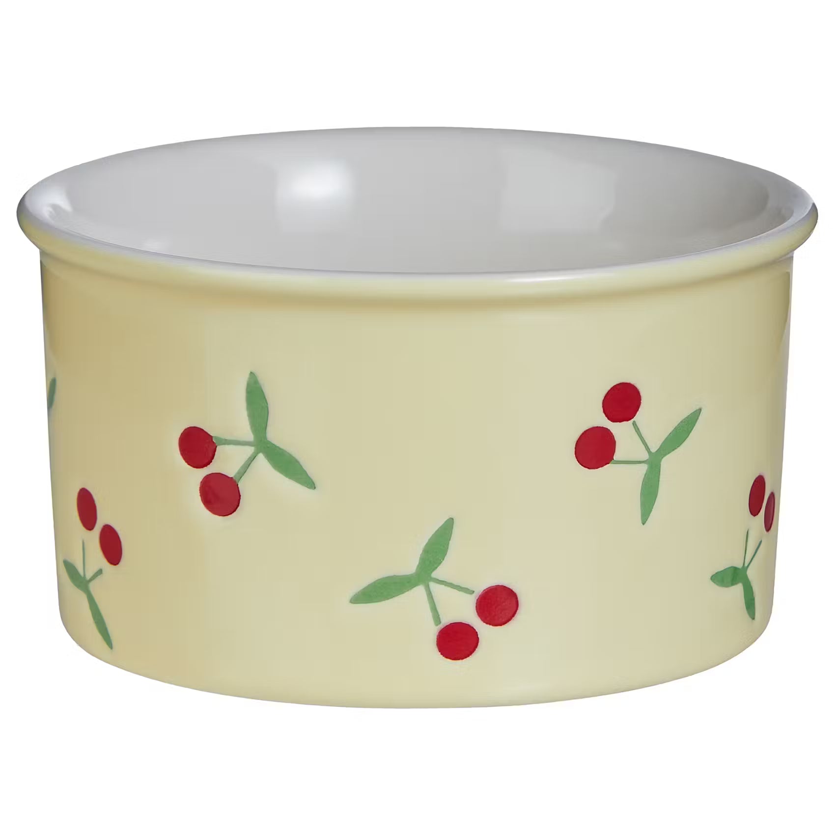 GELATO Eisbecher Kirsche - Porzellan - Gelb / Rot