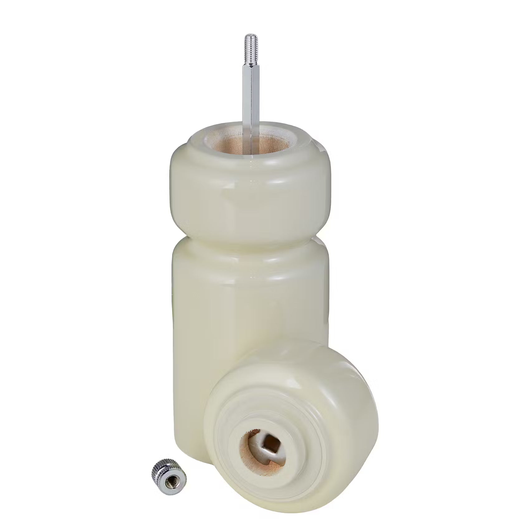 SALT & PEPPER Salz- & Pfeffermühle - Gummiholz / Stahl / Keramik / Aluminium / Polypropylen - Beige - Höhe: 17 cm