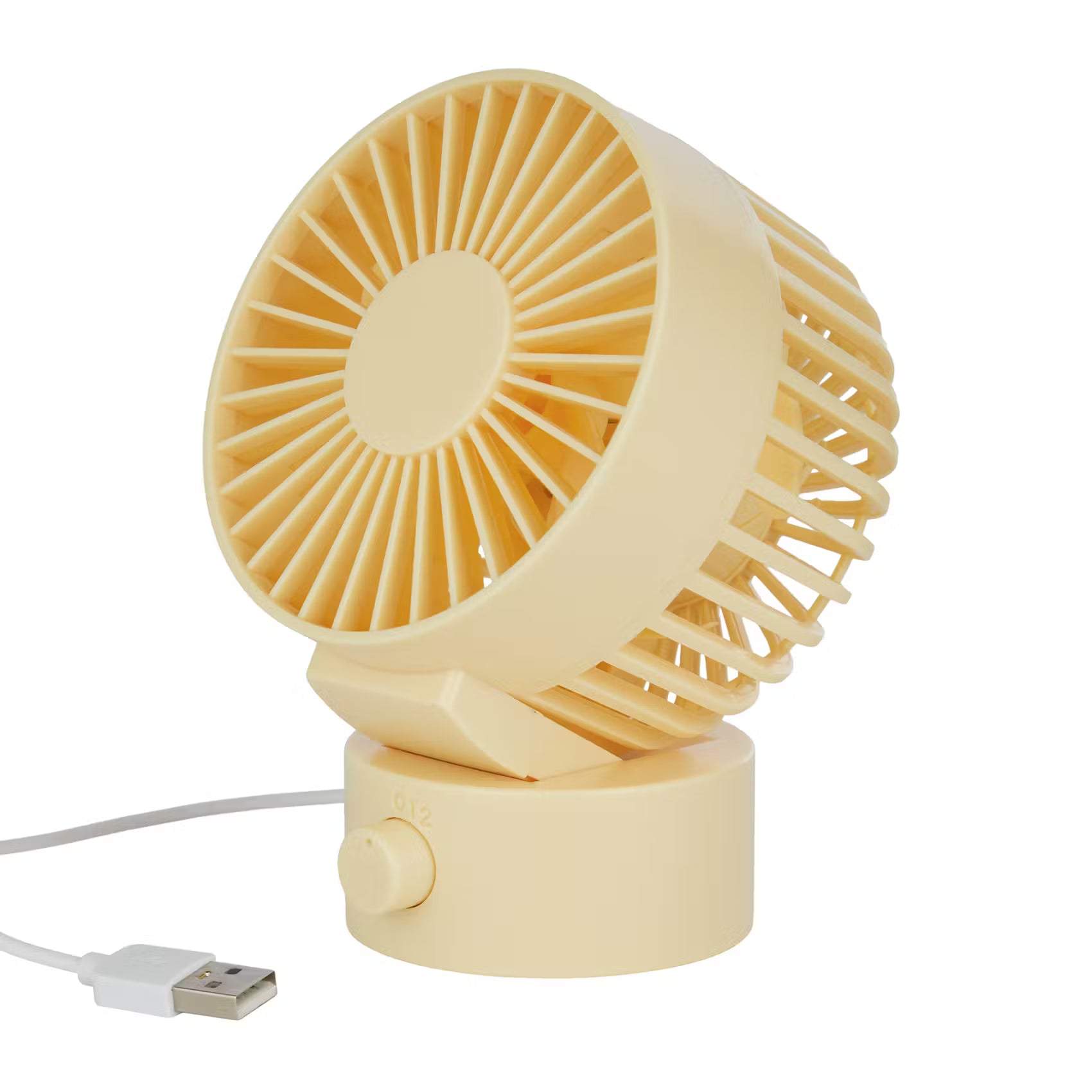 AIR WAVE Mini-Ventilator  - ABS/Polypropylen - Gelb