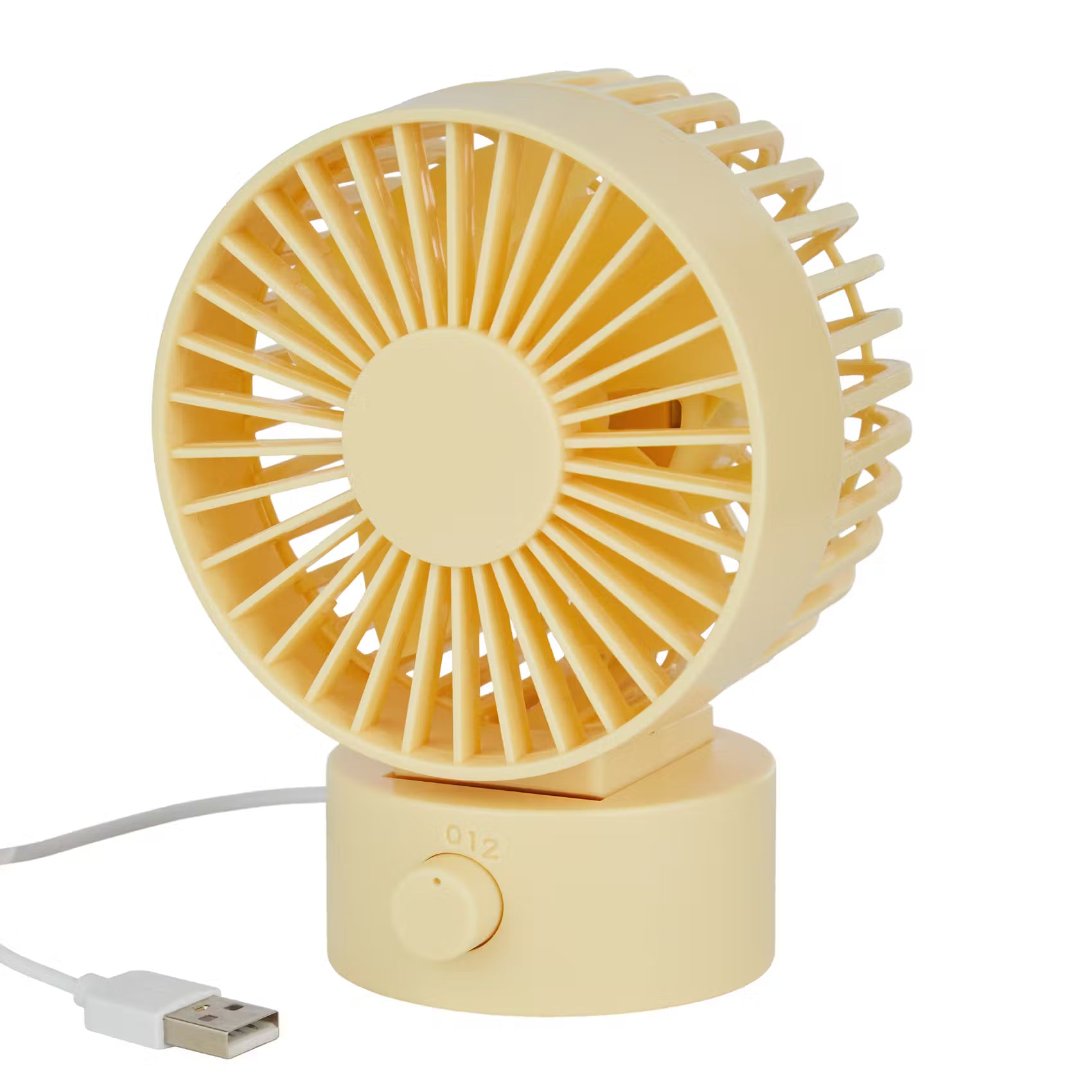 AIR WAVE Mini-Ventilator  - ABS/Polypropylen - Gelb