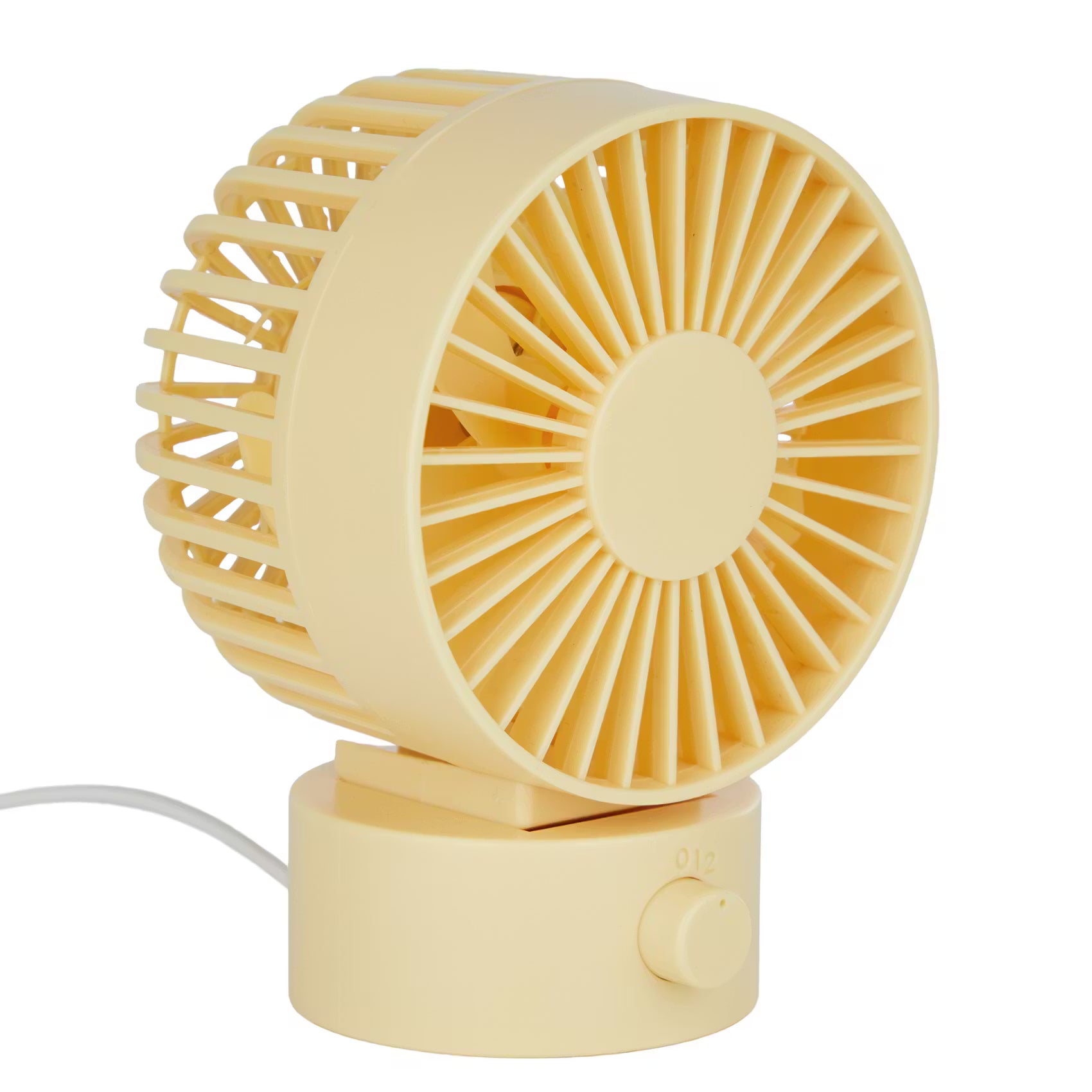 AIR WAVE Mini-Ventilator  - ABS/Polypropylen - Gelb