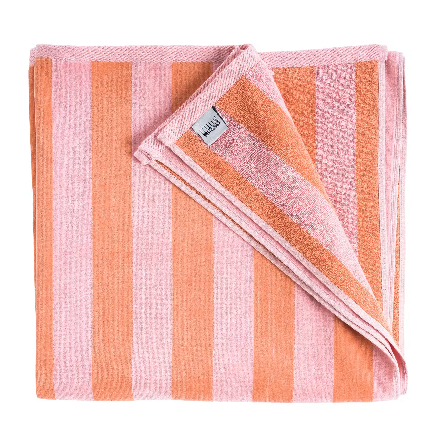 COASTLINE Strandhandtuch - Baumwolle - Pink