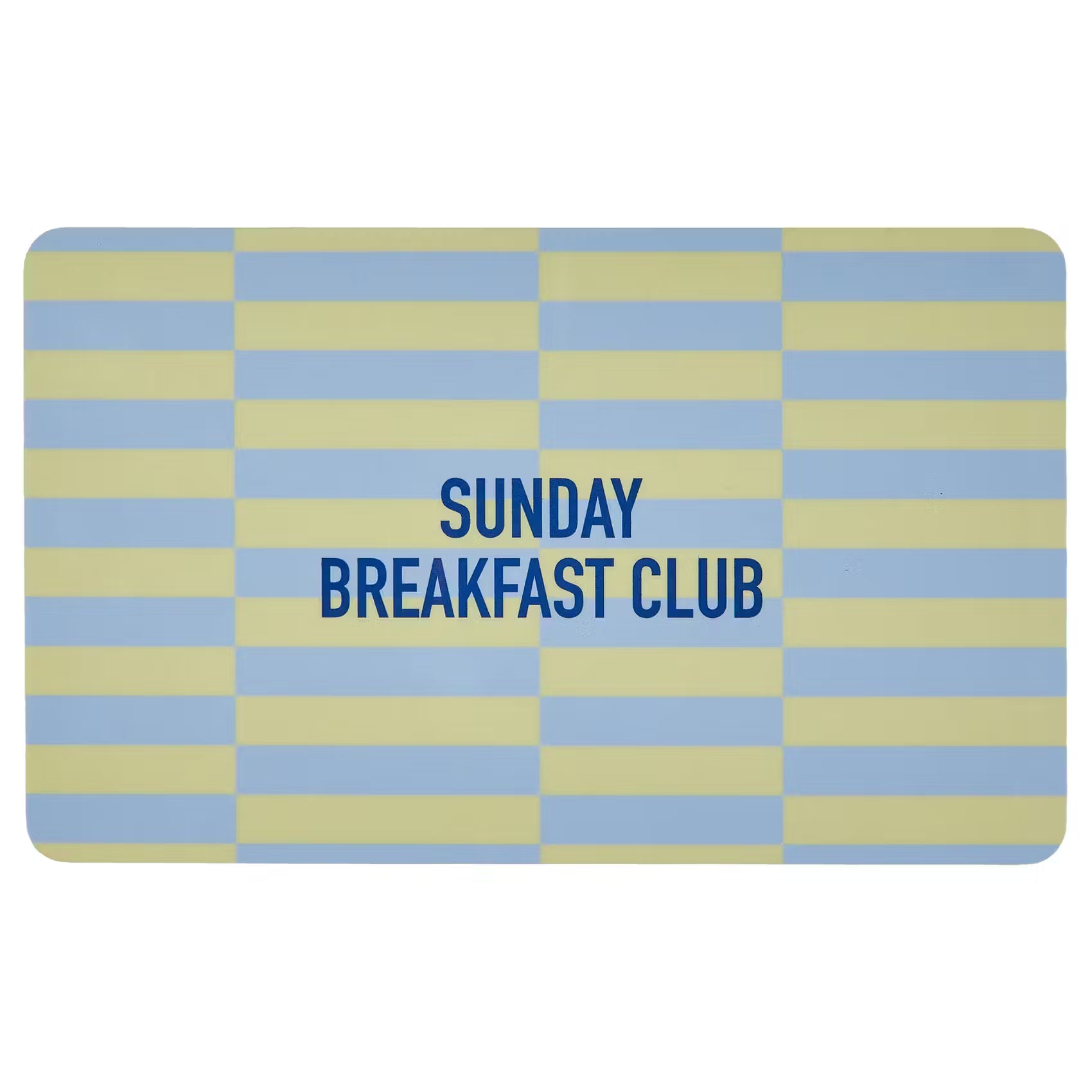 BREAD N' BUTTER Frühstücksbrett Sunday - Kunstharz - Gelb/Flieder