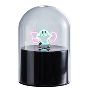 GLOW BALL Neonlicht BOO - Glas - Schwarz