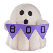 HALLOWEEN Deko-Geist Boo - Polyester - Weiß