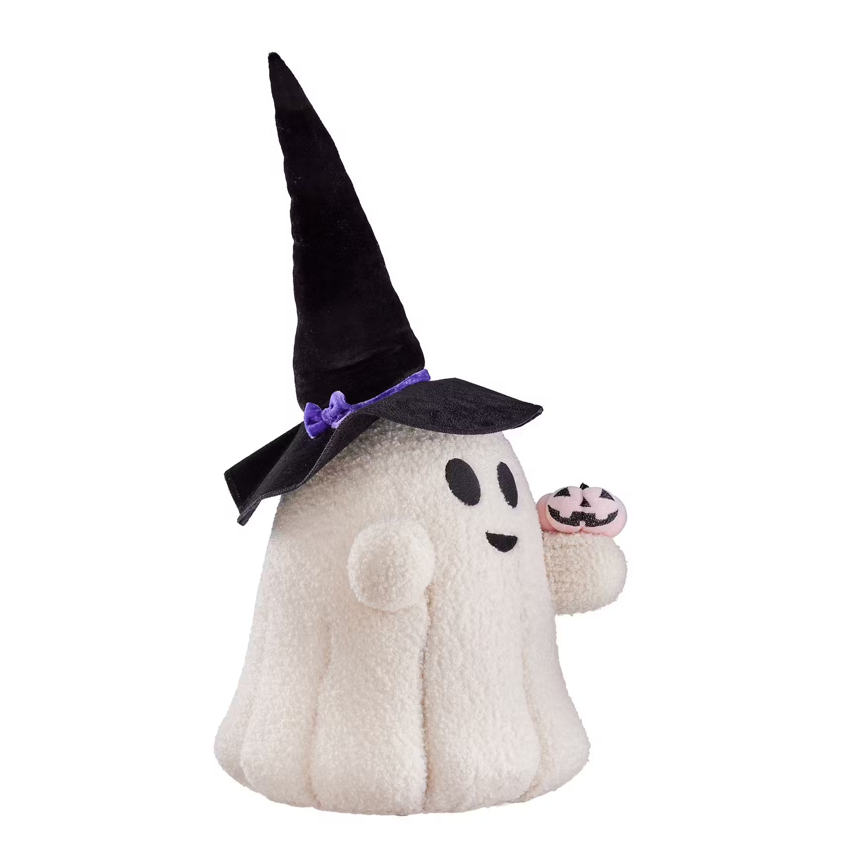 HALLOWEEN Deko-Geist Hexe - Polyester - Weiß