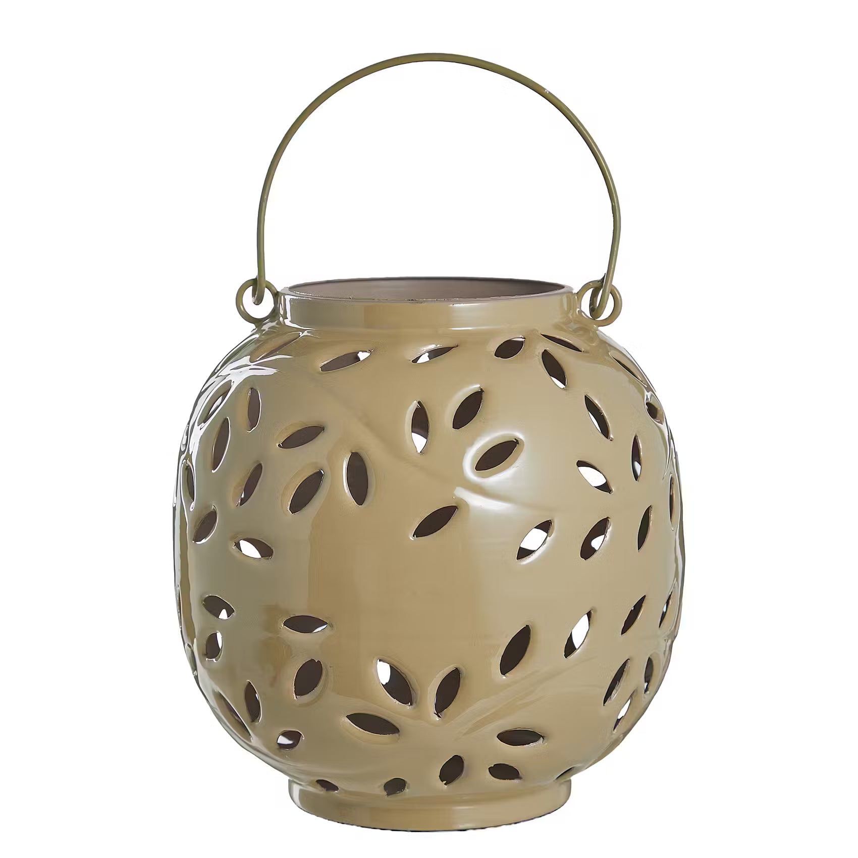 AUTUMN MEDLEY Laterne - Eisen - Beige