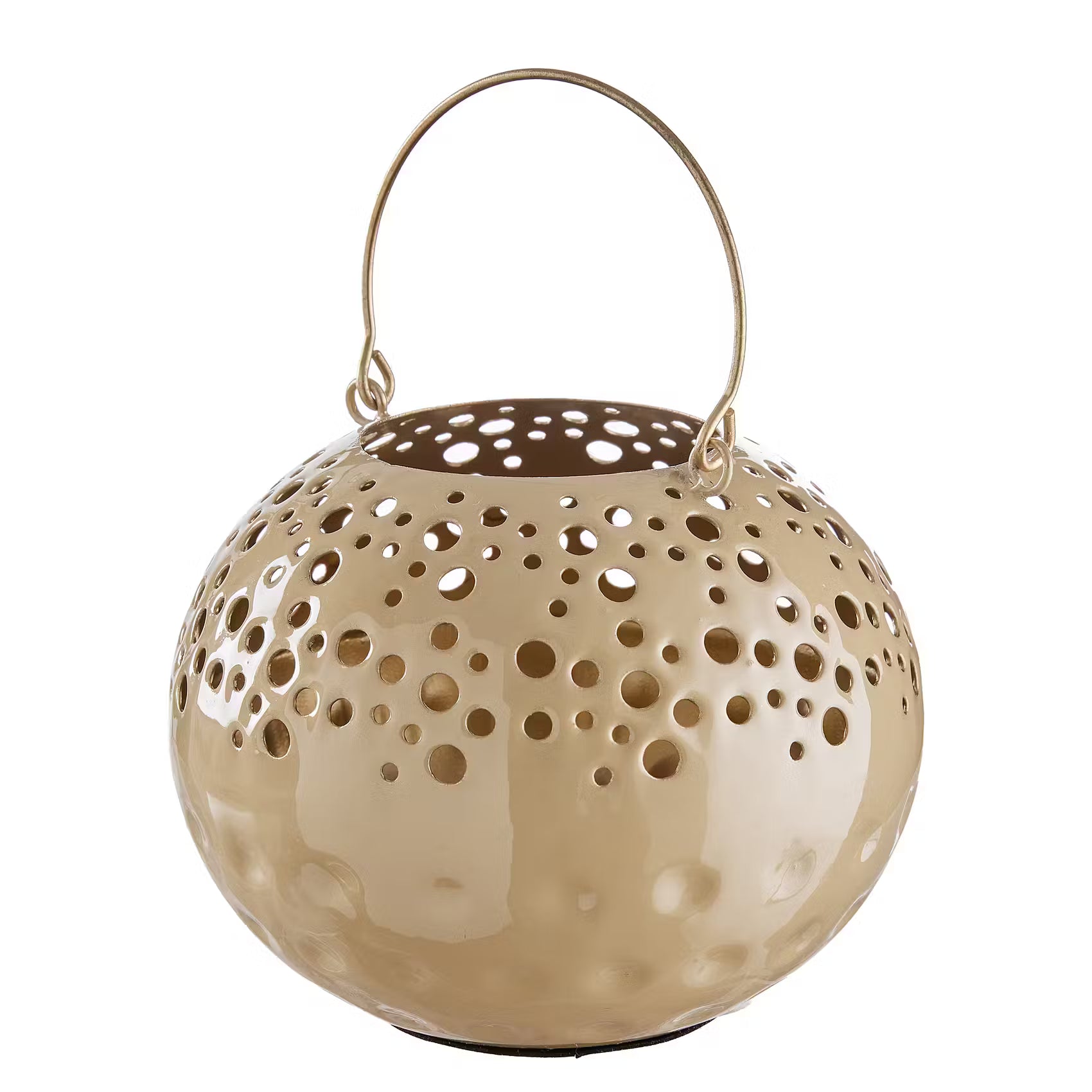 AUTUMN MEDLEY Mini-Laterne - Eisen - Beige