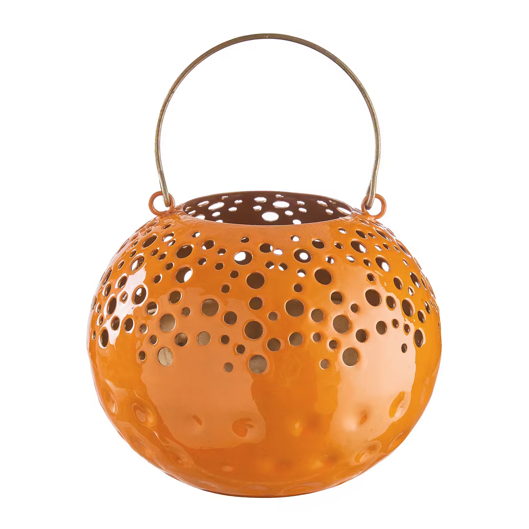 AUTUMN MEDLEY Mini-Laterne - Eisen - Orange