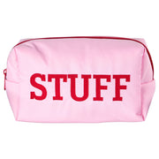 GOOD STUFF Kosmetiktasche - Polyester - Pink/Rot