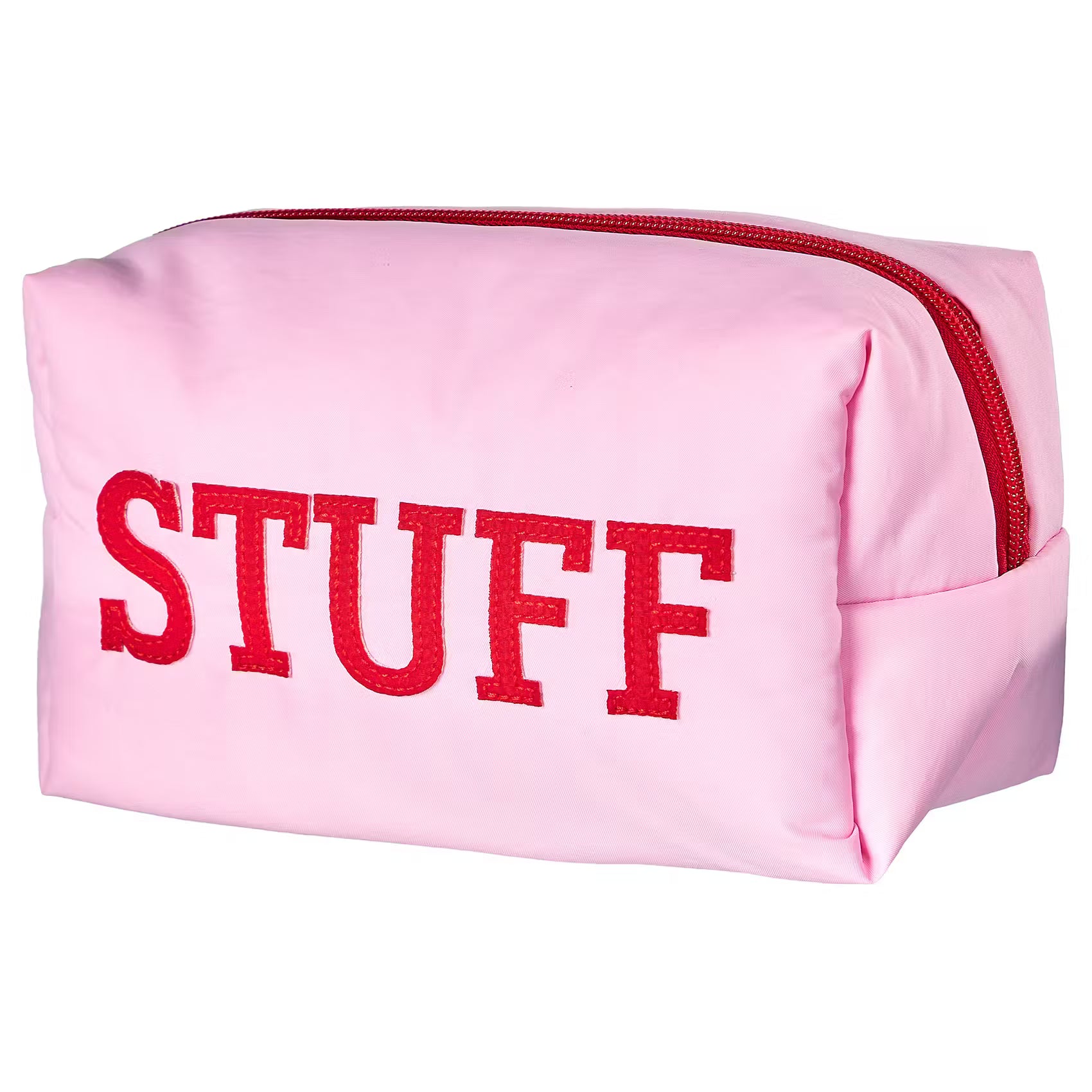 GOOD STUFF Kosmetiktasche - Polyester - Pink/Rot