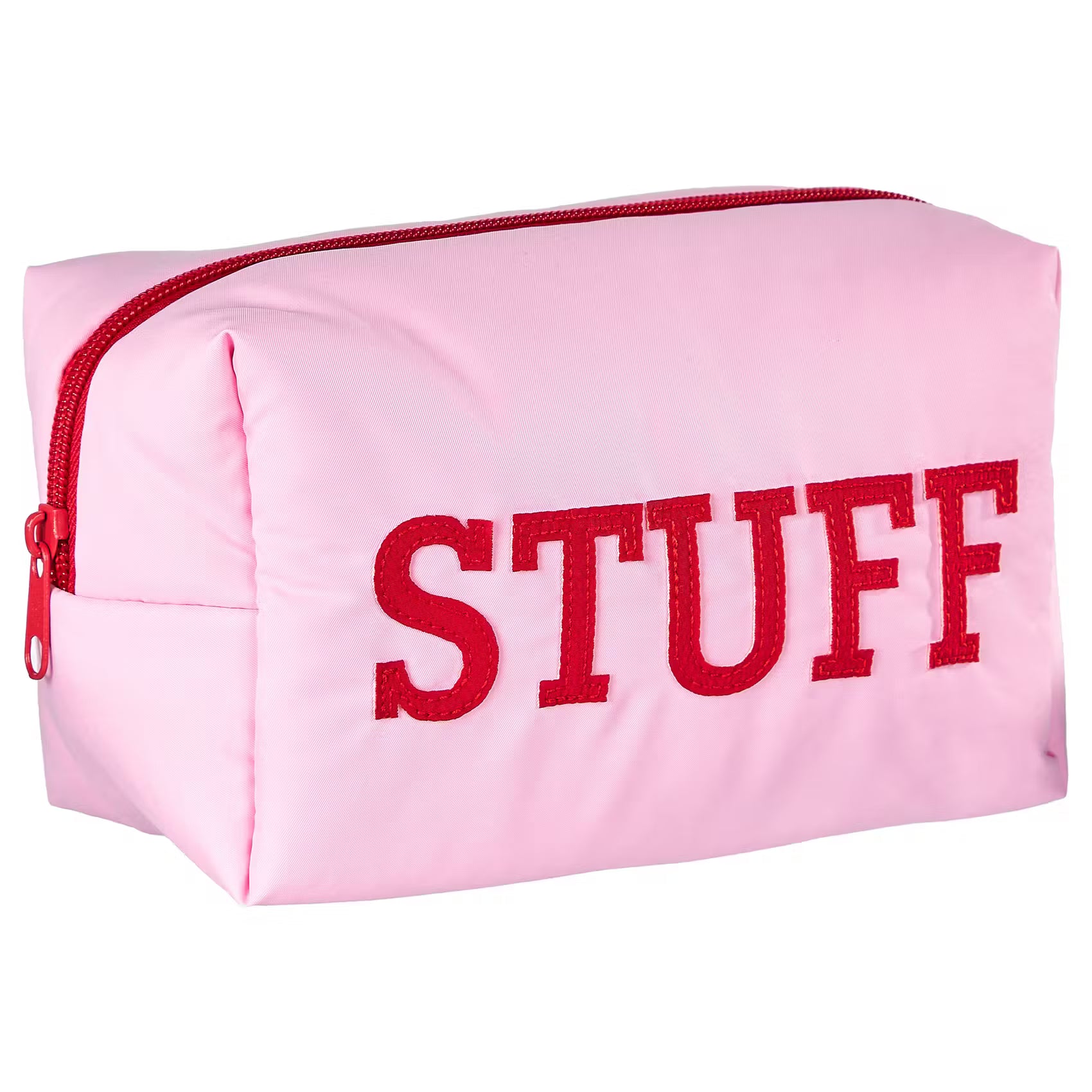 GOOD STUFF Kosmetiktasche - Polyester - Pink/Rot