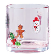 X-MAS Windlicht Mix - Sodalime Glas - Pink