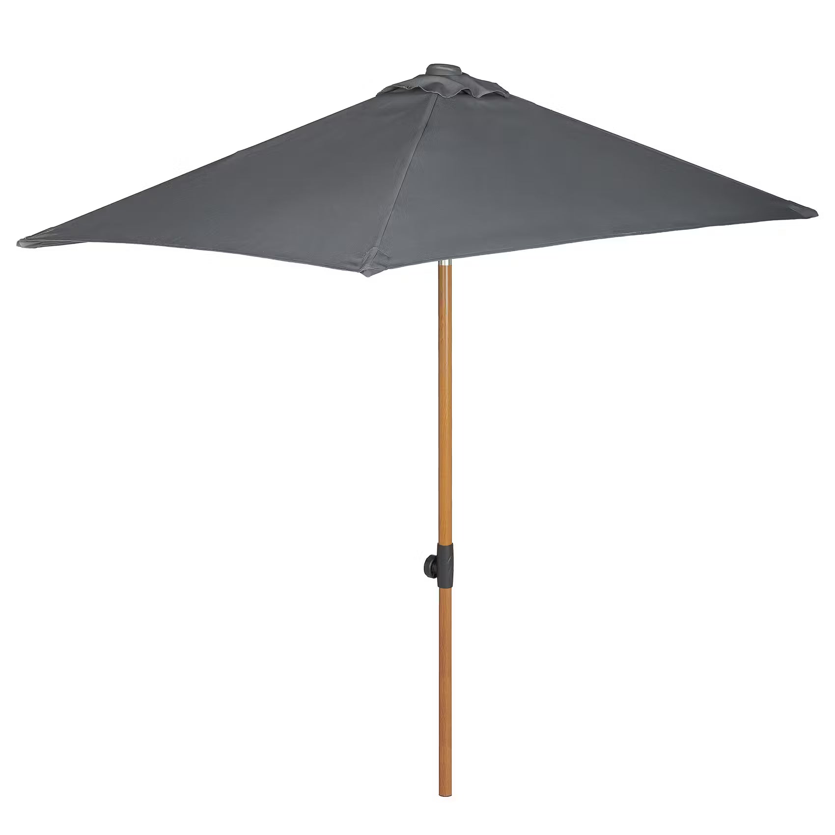 SOMBRIO Sonnenschirm mit Ständer - MGO/Keramik/Polyethylen/Polyester - Grau